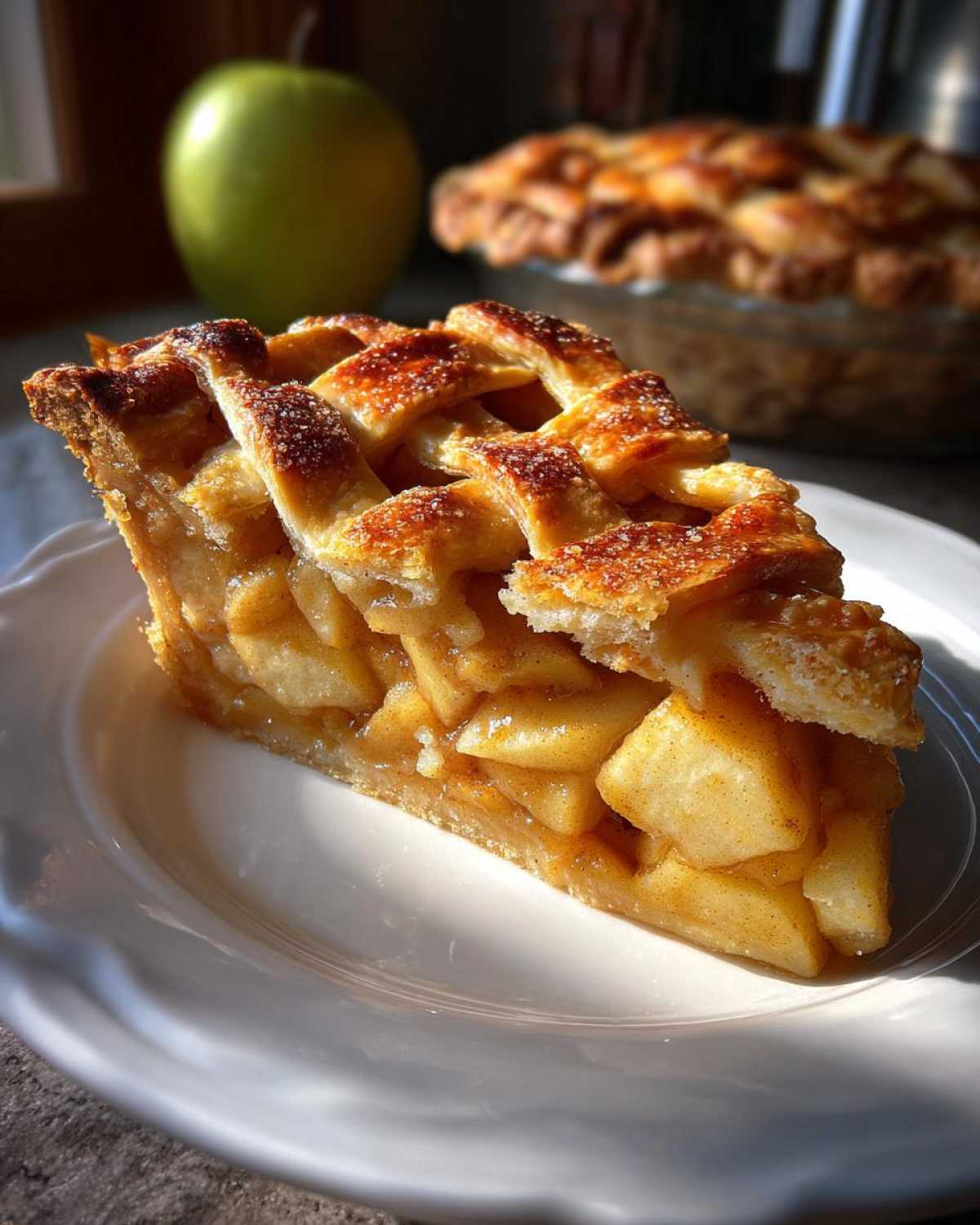 Classic Apple Pie (Lattice Crust) - detail 2