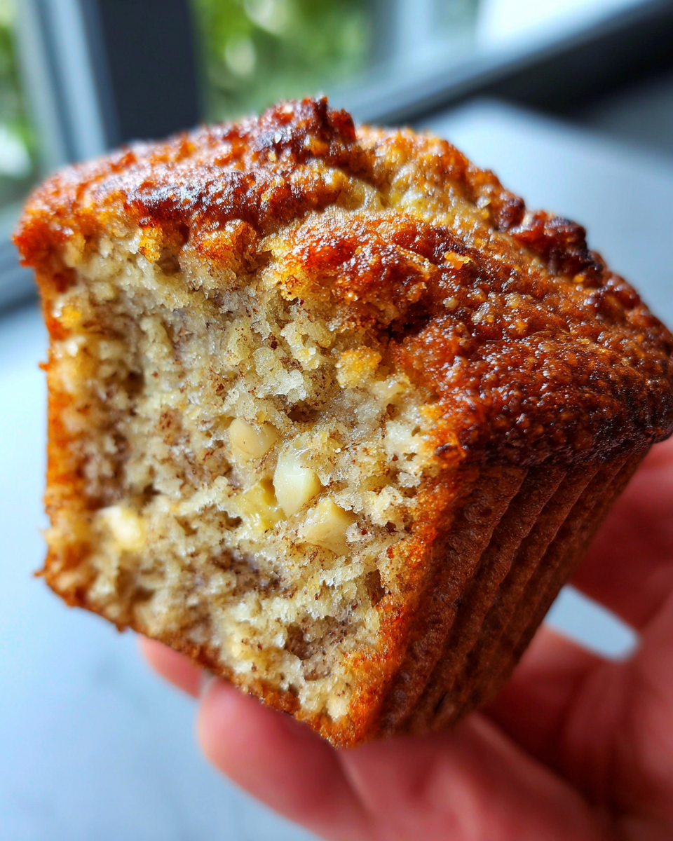 Classic banana muffins - detail 1