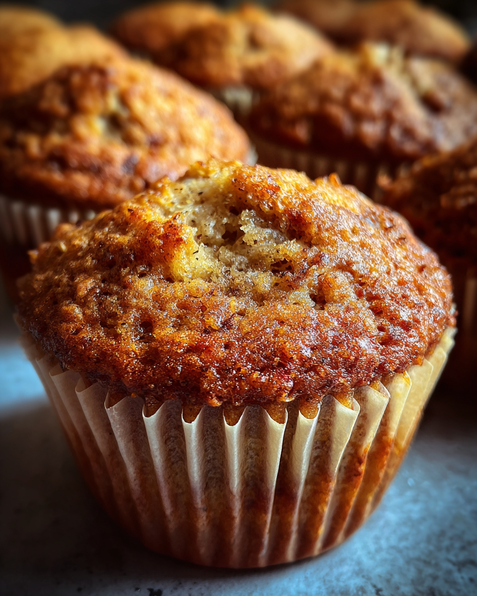 Classic banana muffins - detail 3