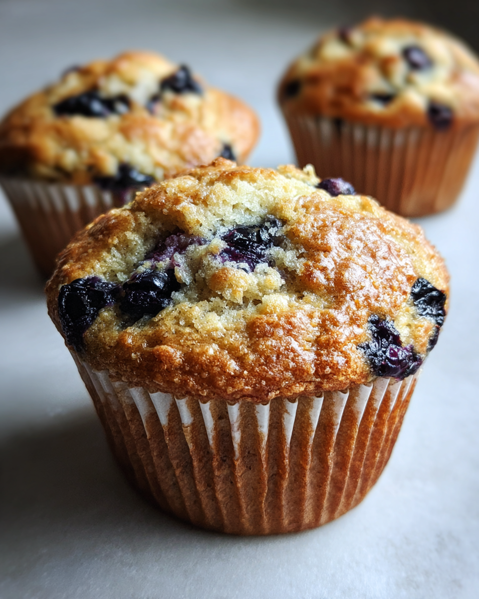 Classic blueberry muffins - detail 4
