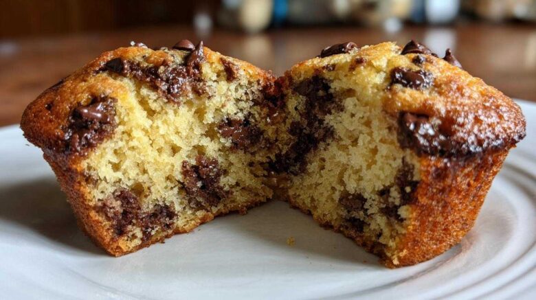 Classic chocolate chip muffins