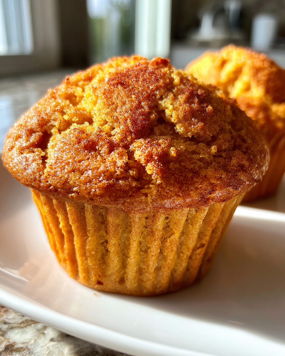 Classic pumpkin muffins - detail 1