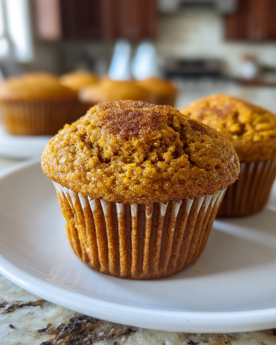 Classic pumpkin muffins - detail 4