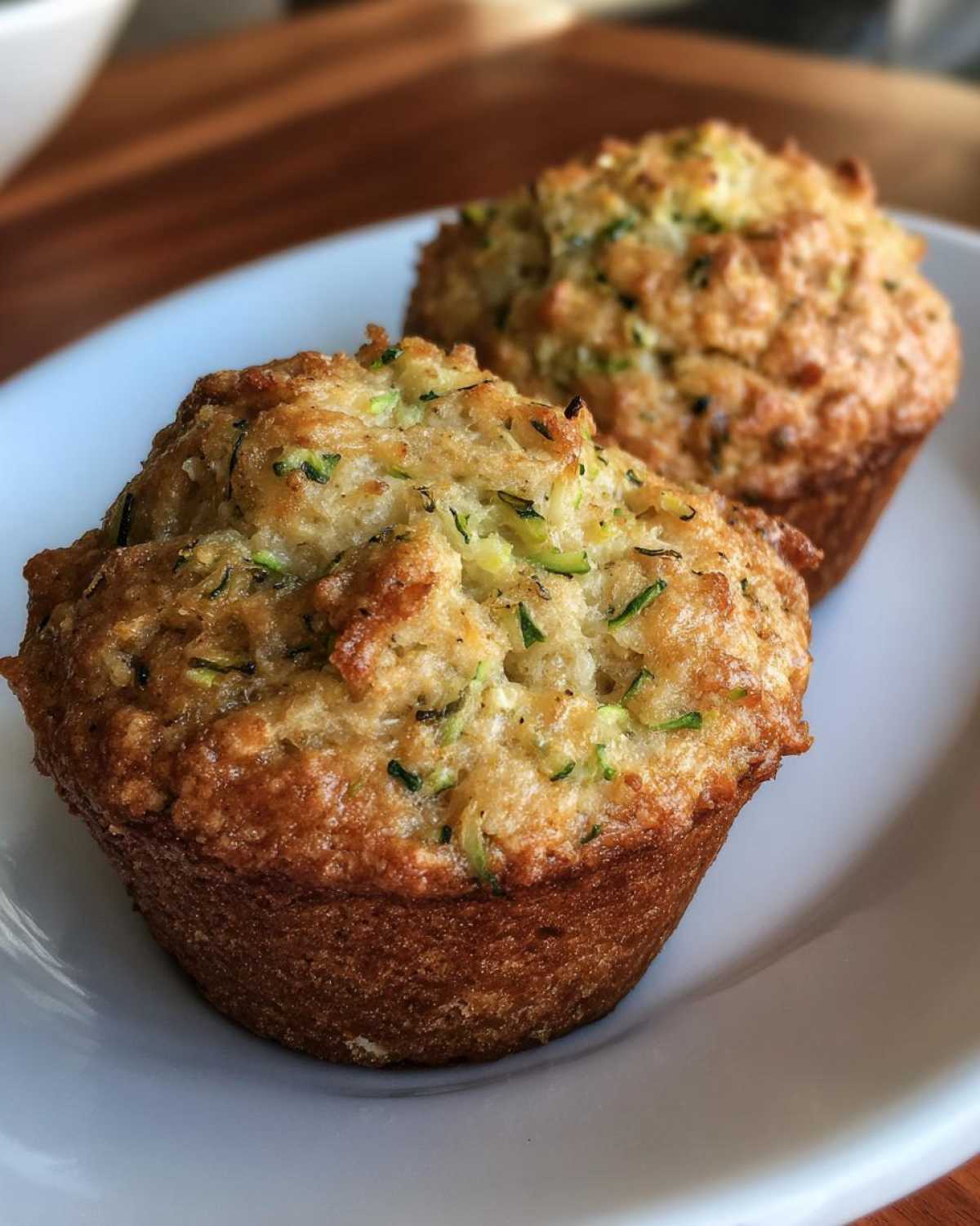 Classic zucchini muffins - detail 3