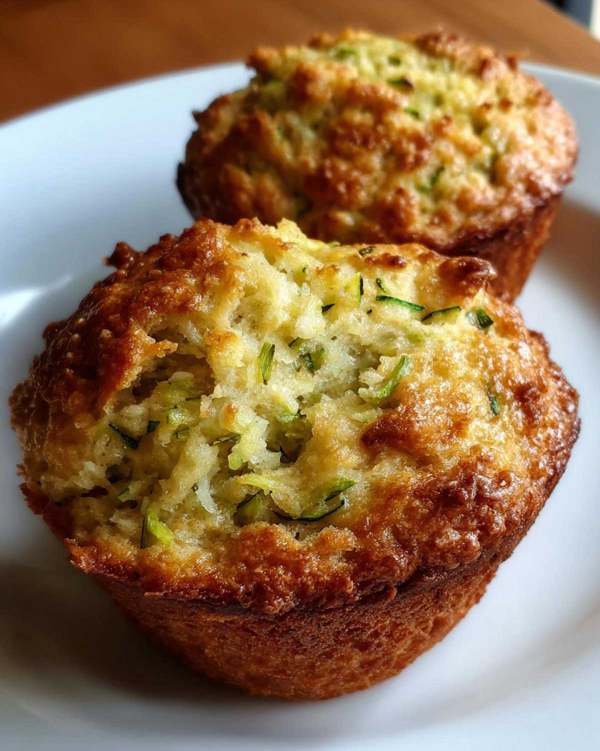 Classic zucchini muffins - detail 4