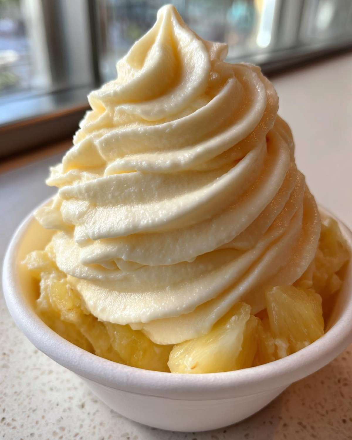Copycat Pineapple Dole Whip - detail 2