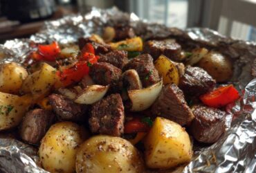 Cowboy Steak Foil Packets