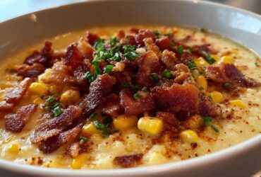 Creamy Corn & Bacon Chowder