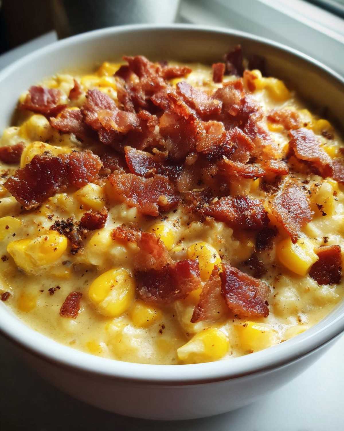 Creamy Corn & Bacon Chowder - detail 3
