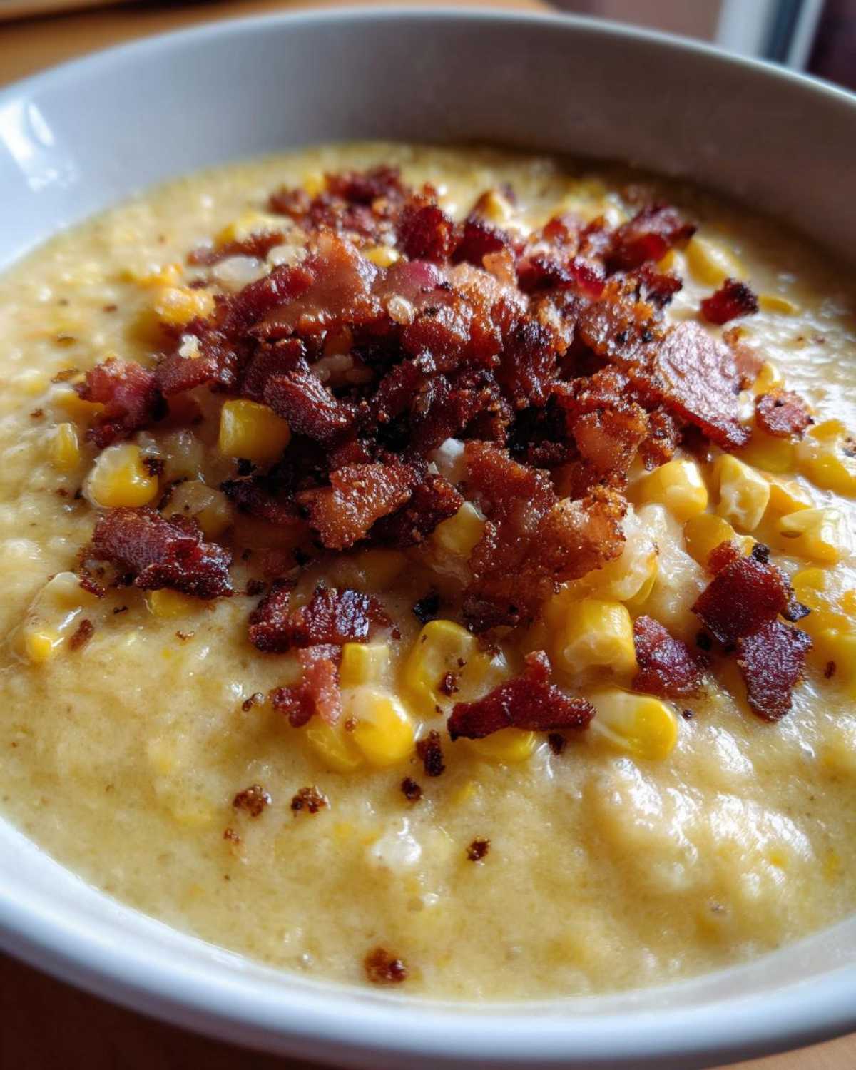 Creamy Corn & Bacon Chowder - detail 4