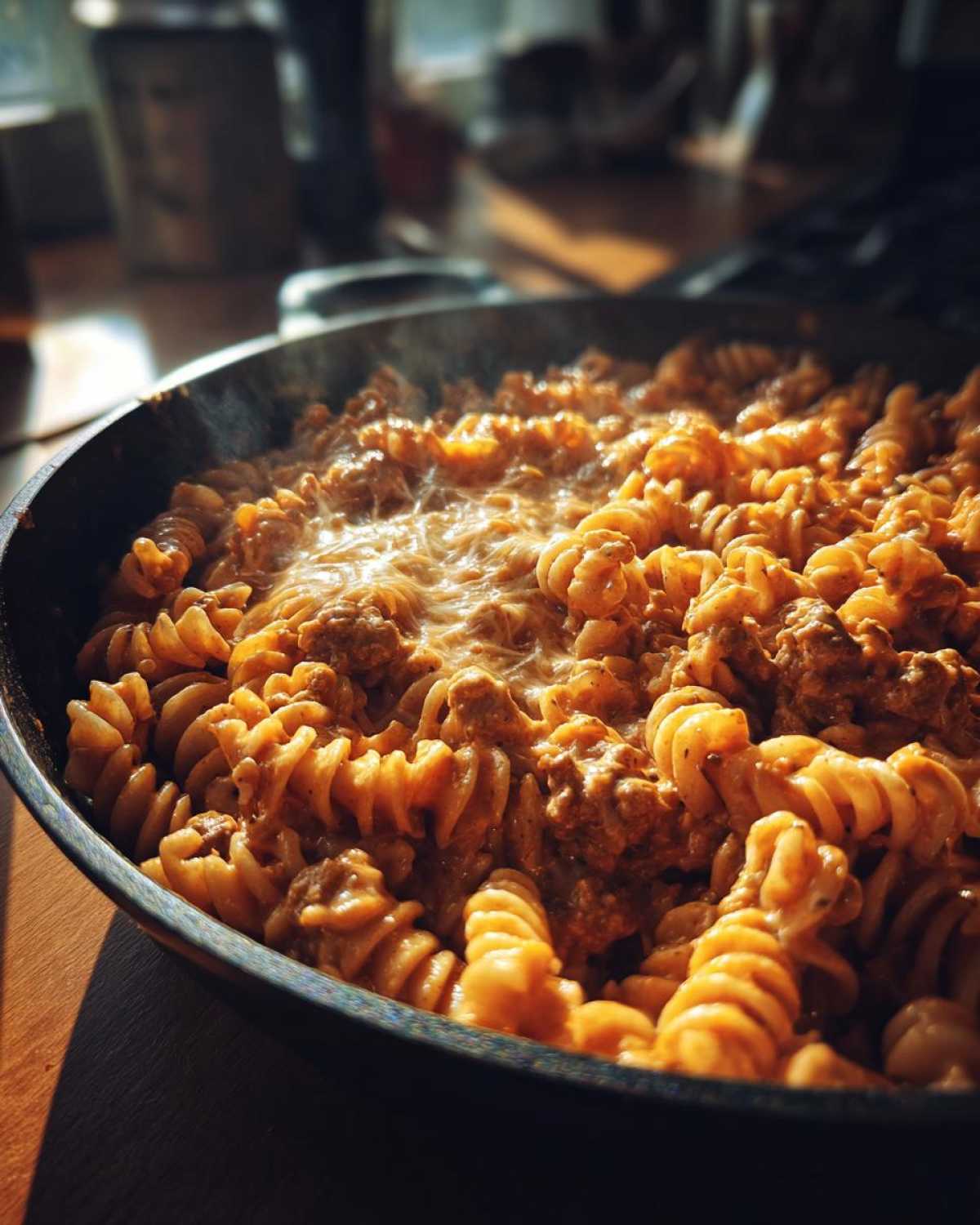 Creamy Taco Pasta Skillet - detail 2