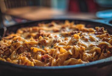 Creamy Taco Pasta Skillet