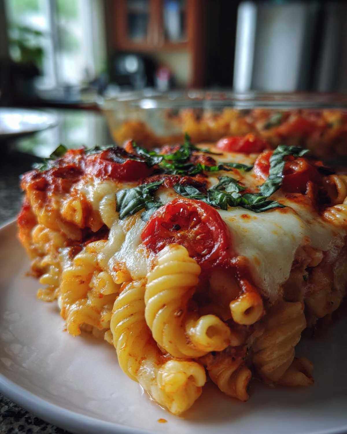 Creamy Tomato & Basil Pasta Bake - detail 1