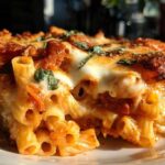 Creamy Tomato & Basil Pasta Bake