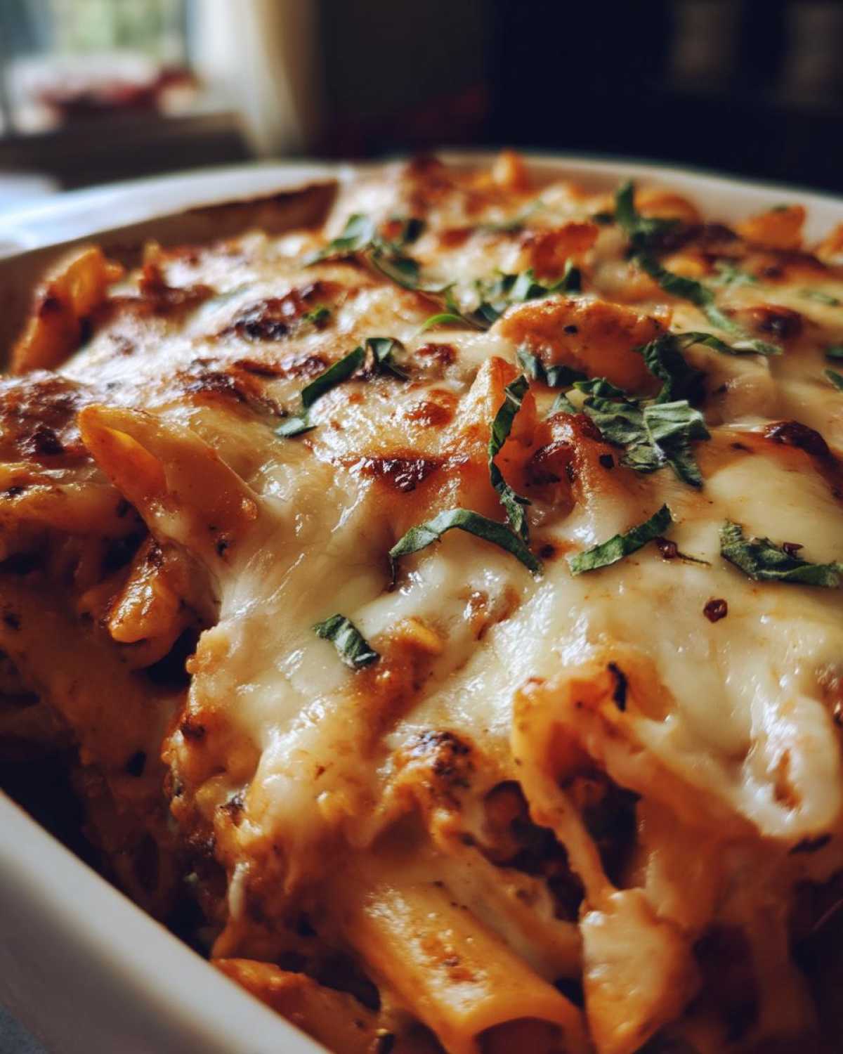 Creamy Tomato & Basil Pasta Bake - detail 3