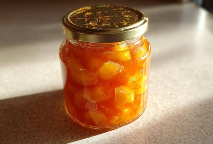 Easy Peach Freezer Jam