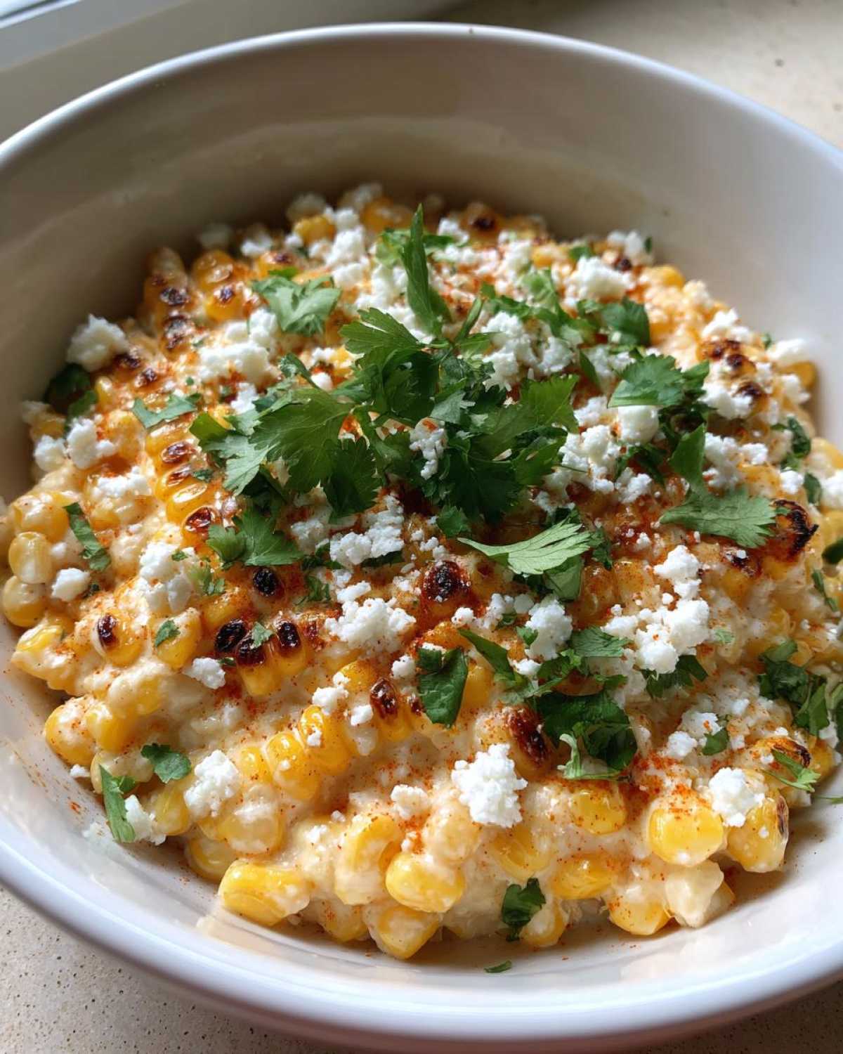 Elote Street Corn Dip - detail 1