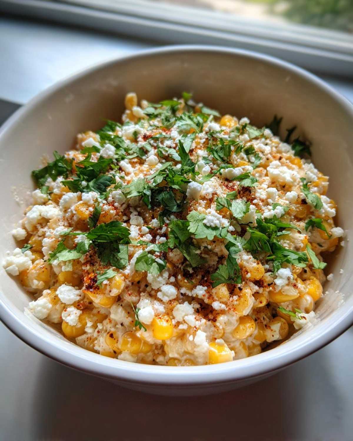 Elote Street Corn Dip - detail 2