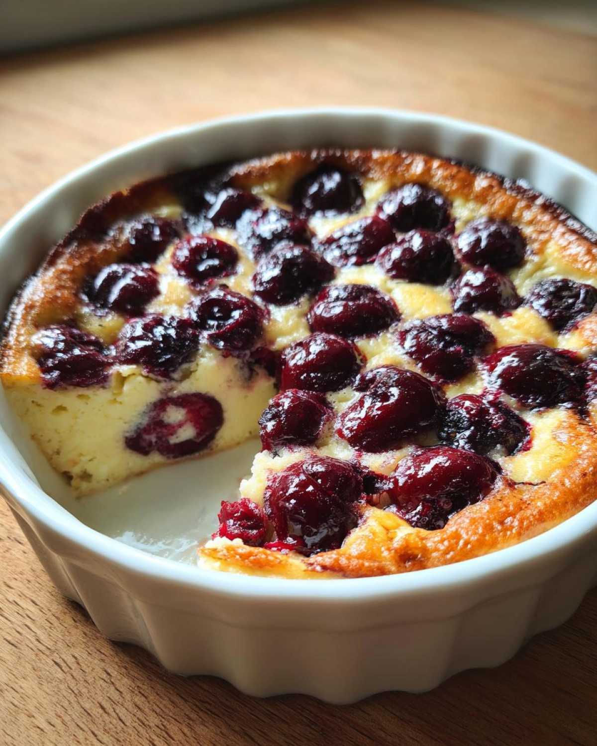 Fresh Cherry Clafoutis - detail 3