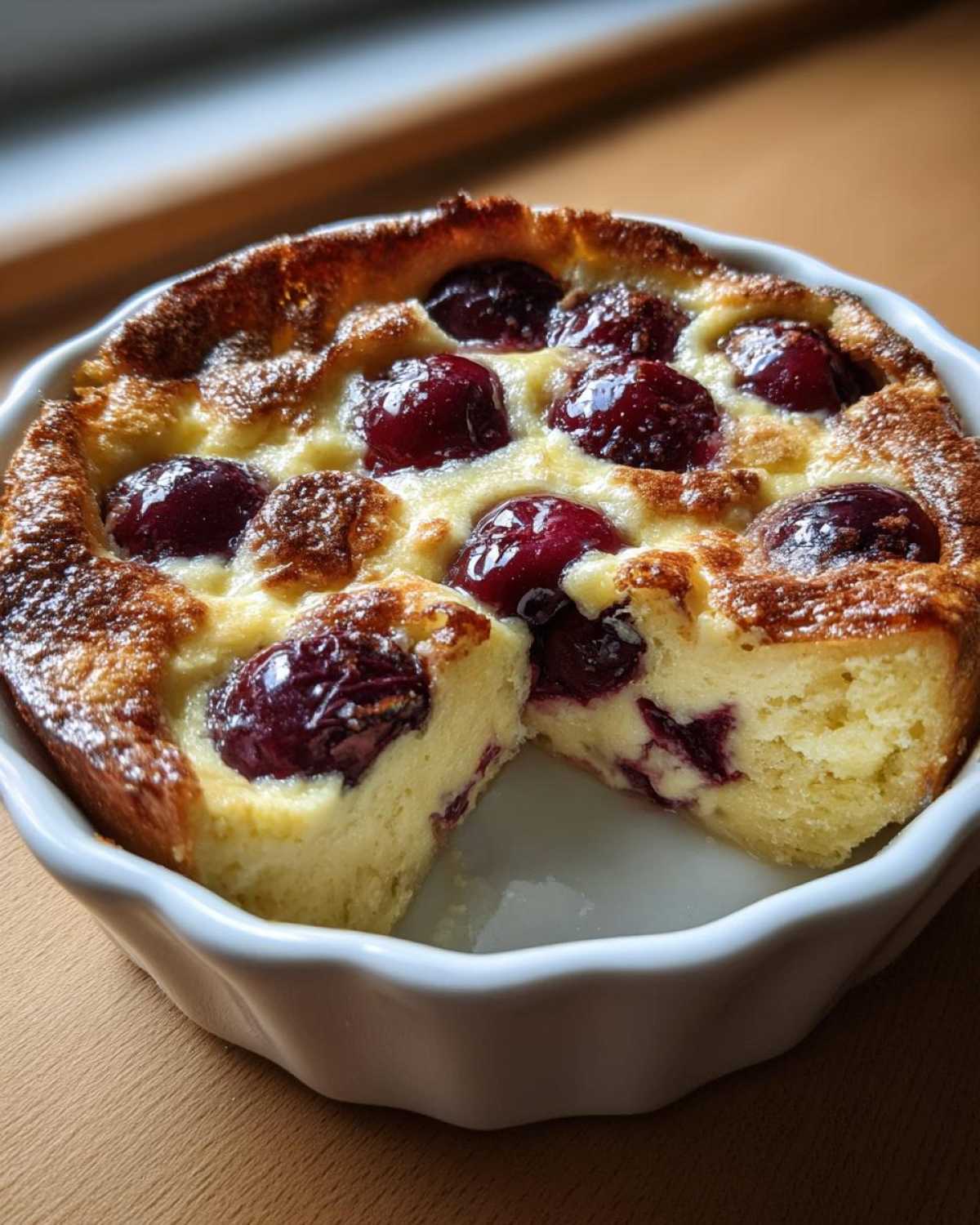 Fresh Cherry Clafoutis - detail 4