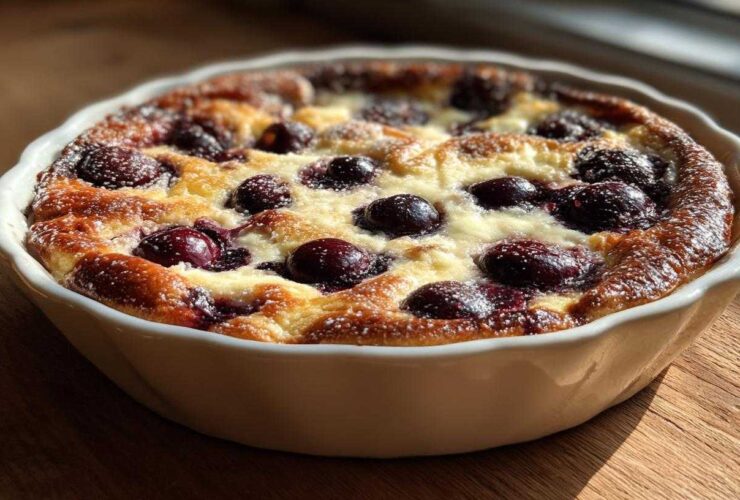 Fresh Cherry Clafoutis