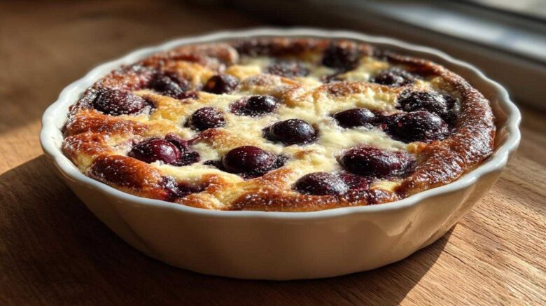 Fresh Cherry Clafoutis