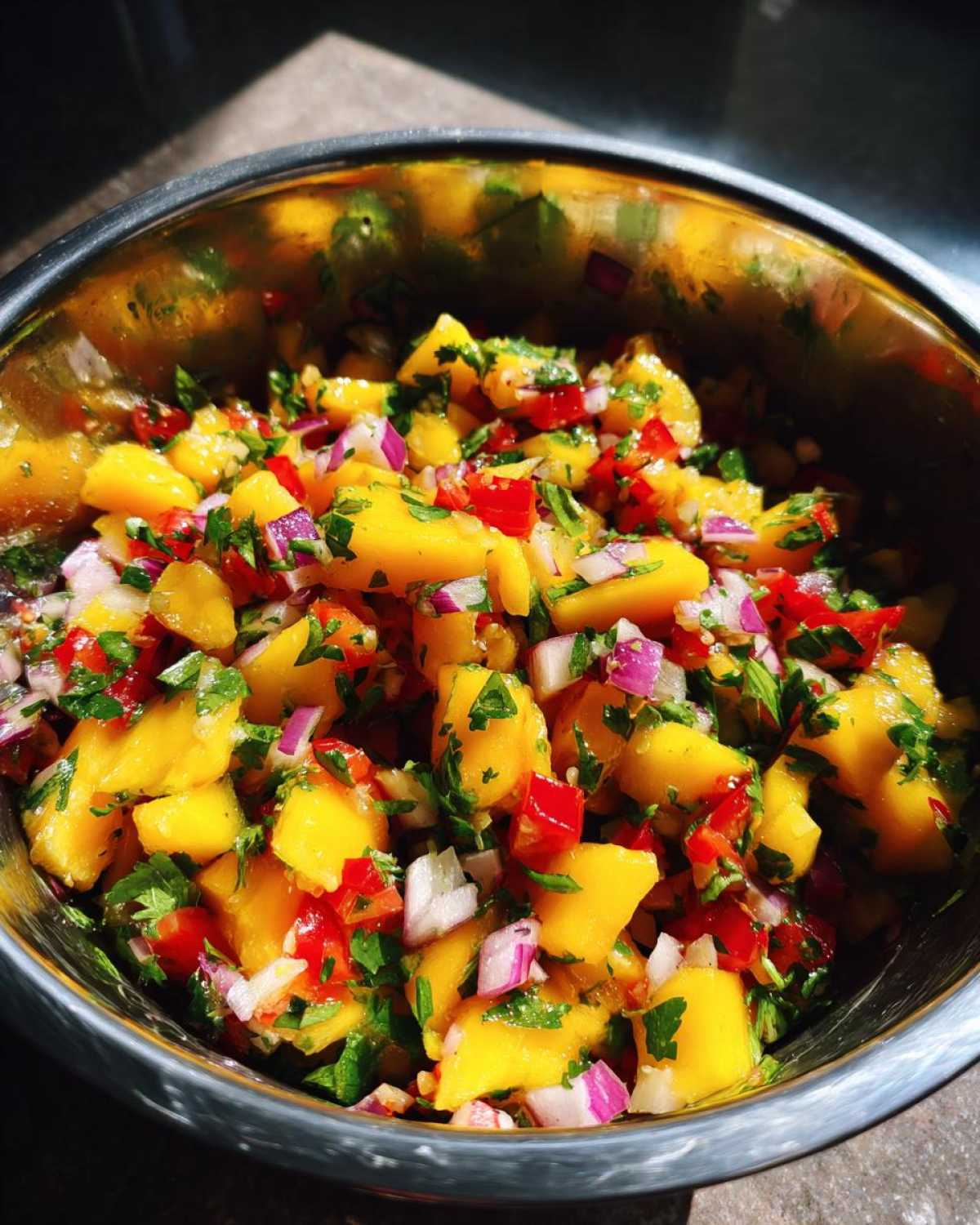Fresh Mango Salsa - detail 3