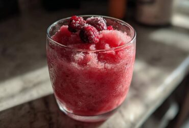 Frozen Rosé Slushie (Frosé)
