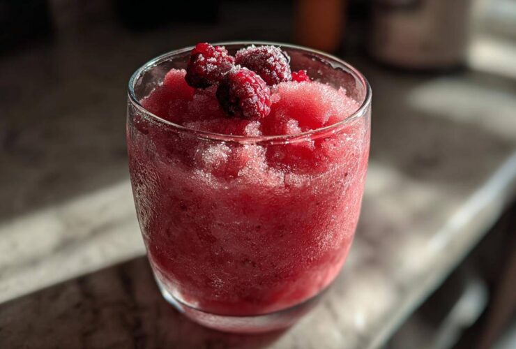 Frozen Rosé Slushie (Frosé)
