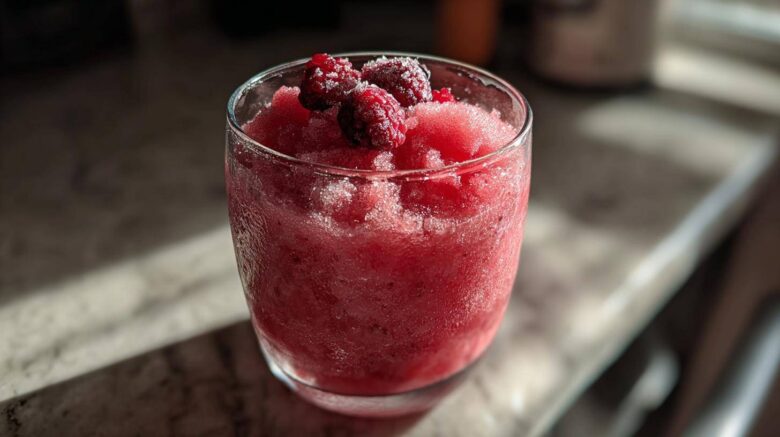 Frozen Rosé Slushie (Frosé)