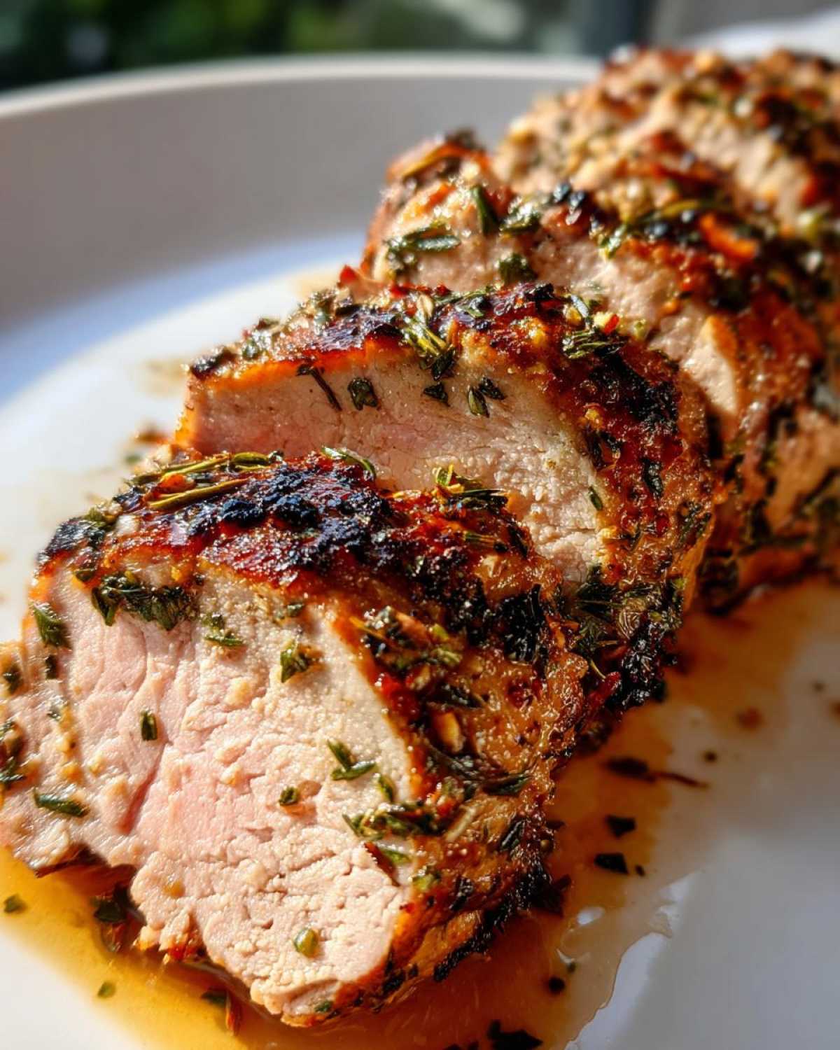 Garlic Herb Grilled Pork Tenderloin - detail 3