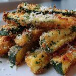 Garlic Parmesan Zucchini Fries