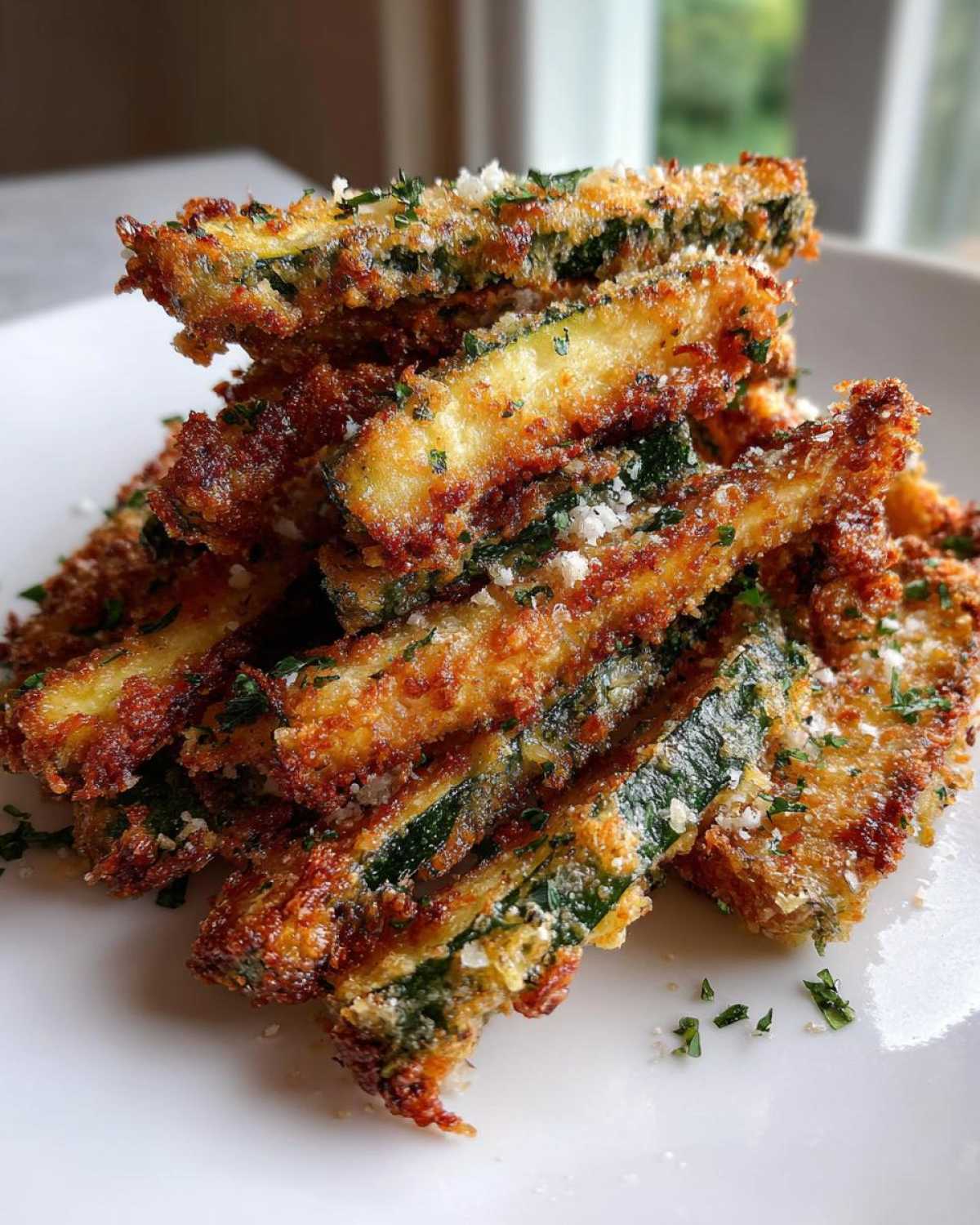 Garlic Parmesan Zucchini Fries - detail 1