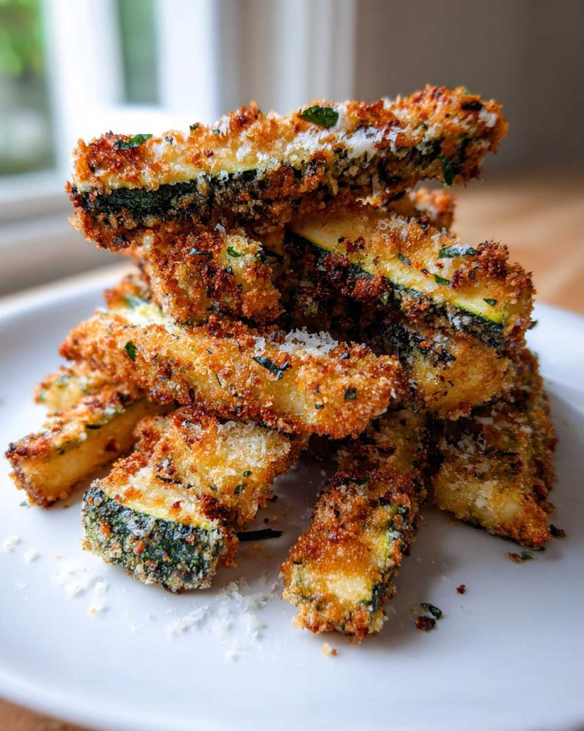 Garlic Parmesan Zucchini Fries - detail 2
