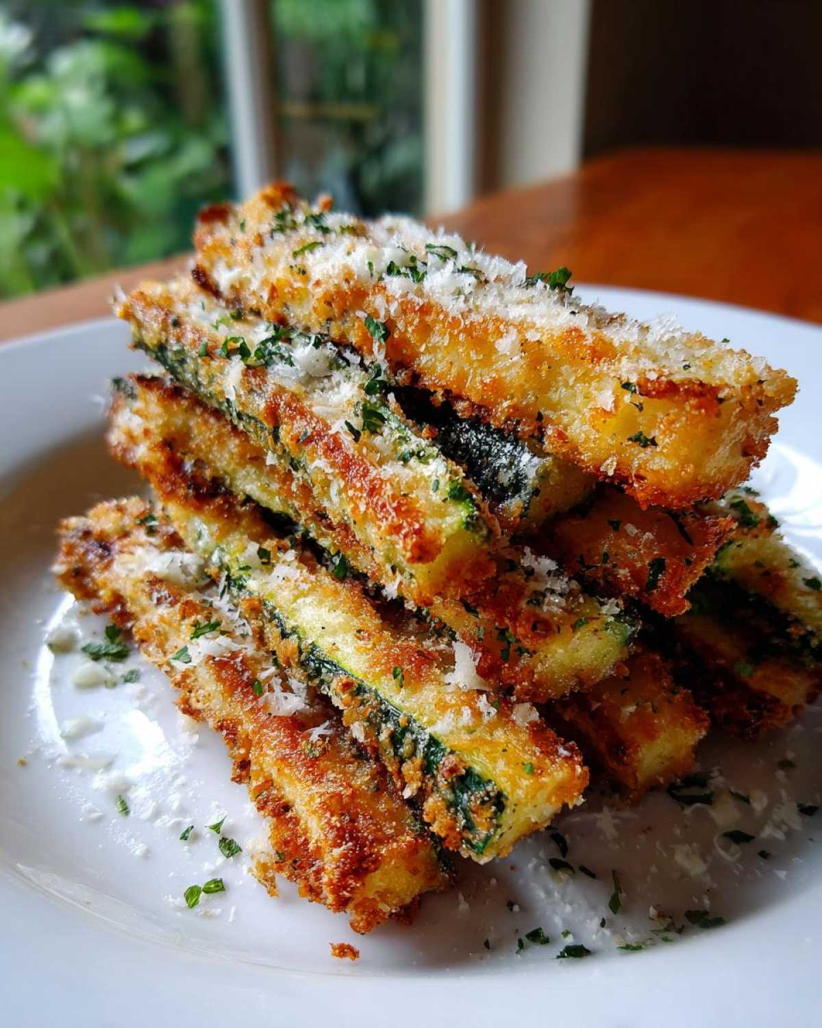 Garlic Parmesan Zucchini Fries - detail 3