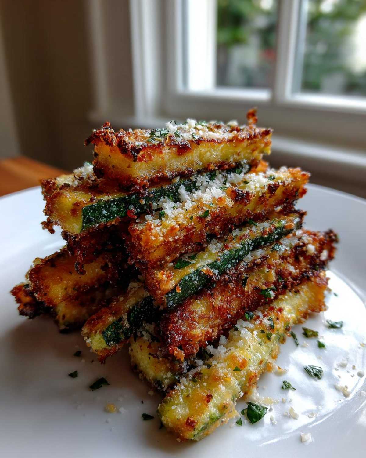 Garlic Parmesan Zucchini Fries - detail 4