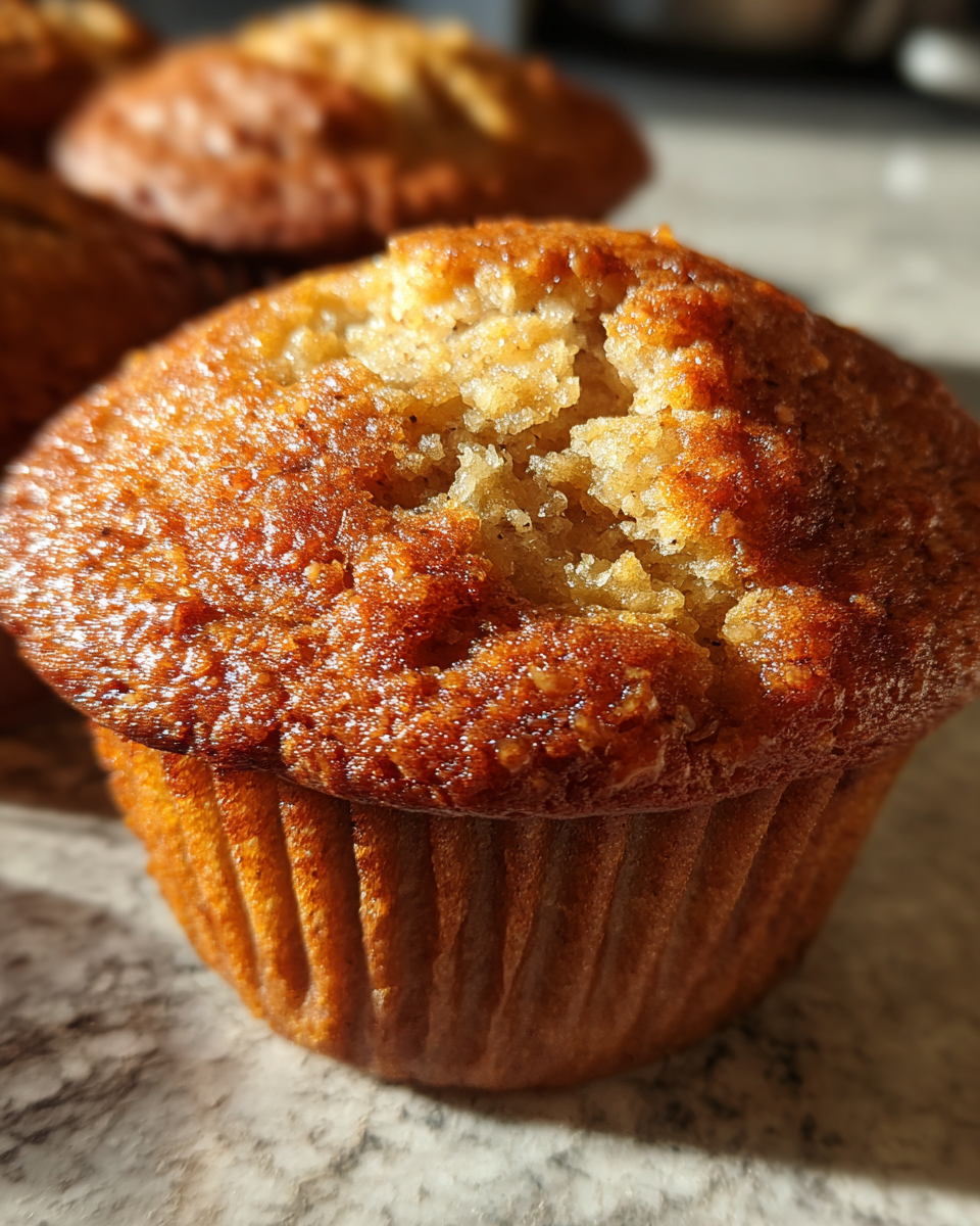 Gluten-free banana muffins - detail 1