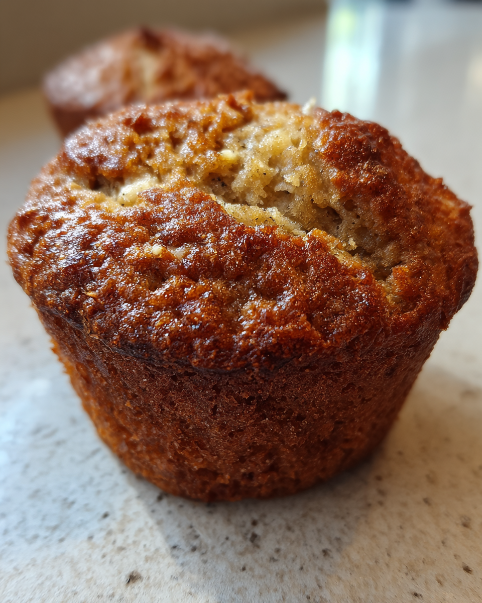 Gluten-free banana muffins - detail 2