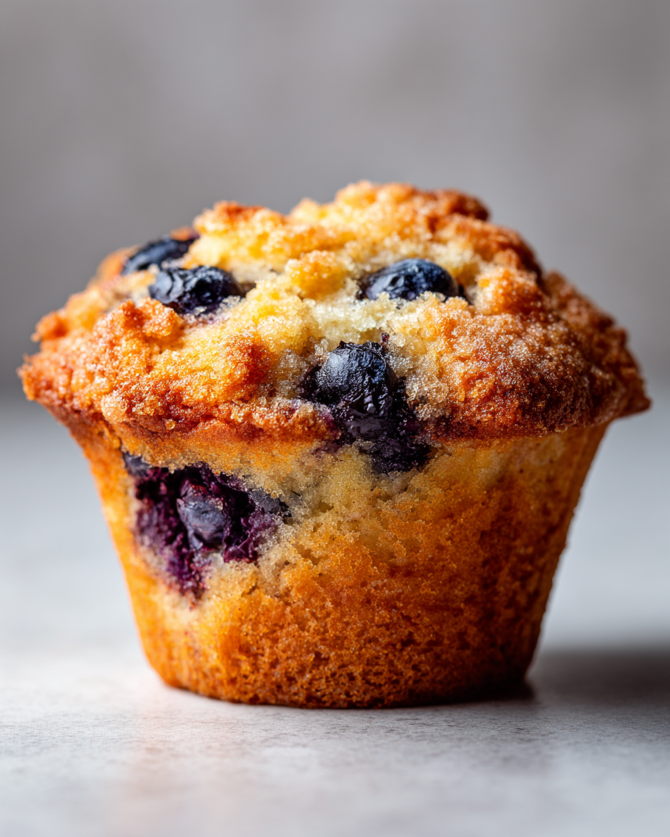 Gluten-free blueberry muffins - detail 4