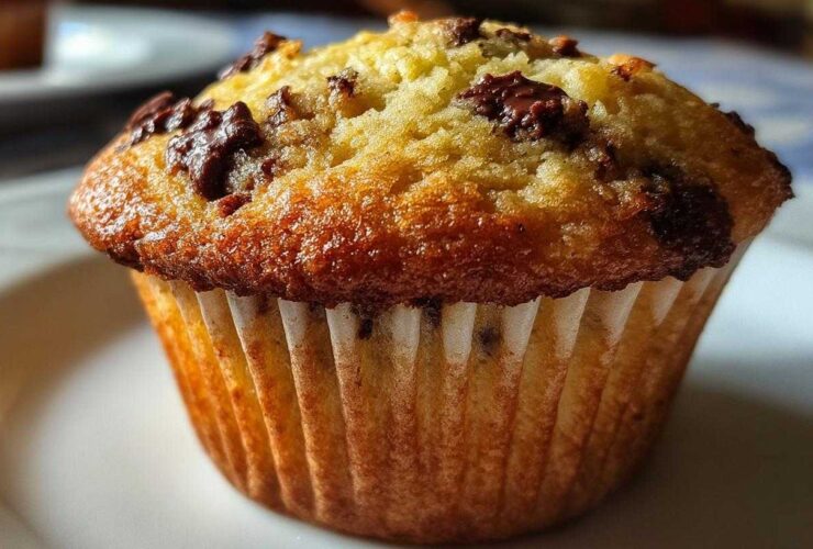 Gluten-free chocolate chip muffins