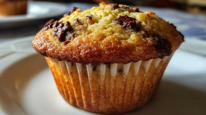 Gluten-free chocolate chip muffins