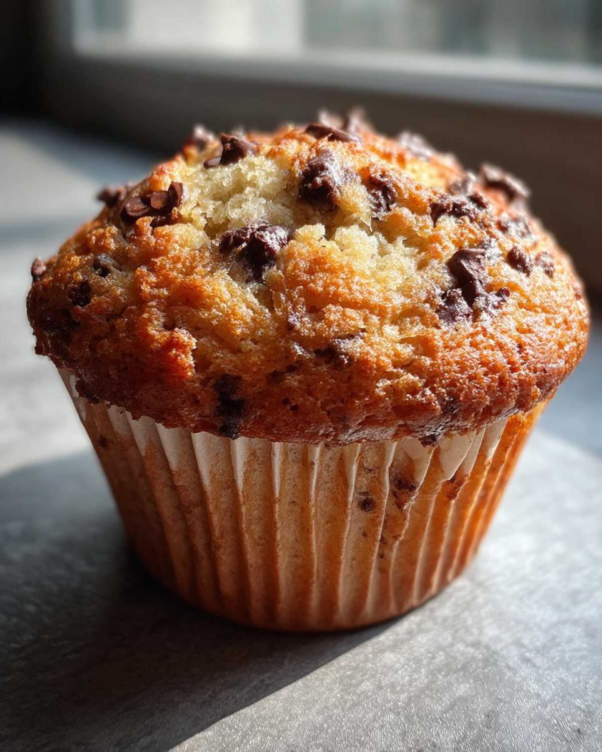 Gluten-free chocolate chip muffins - detail 4