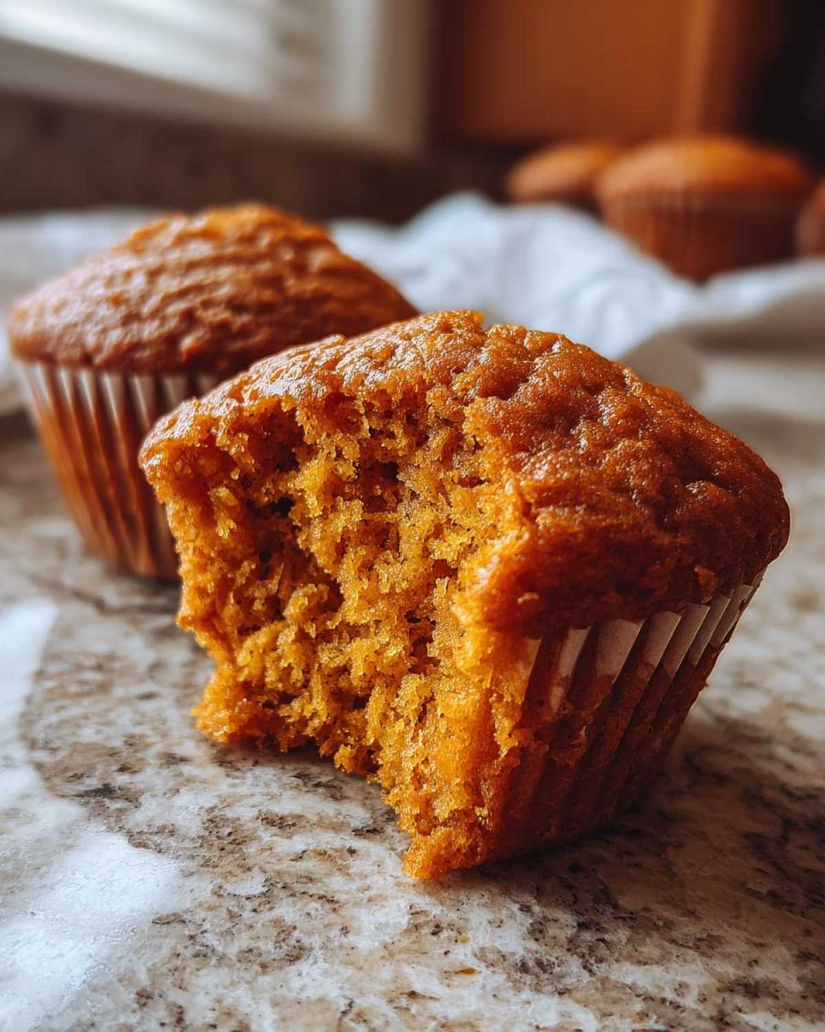 Gluten-free pumpkin muffins - detail 1