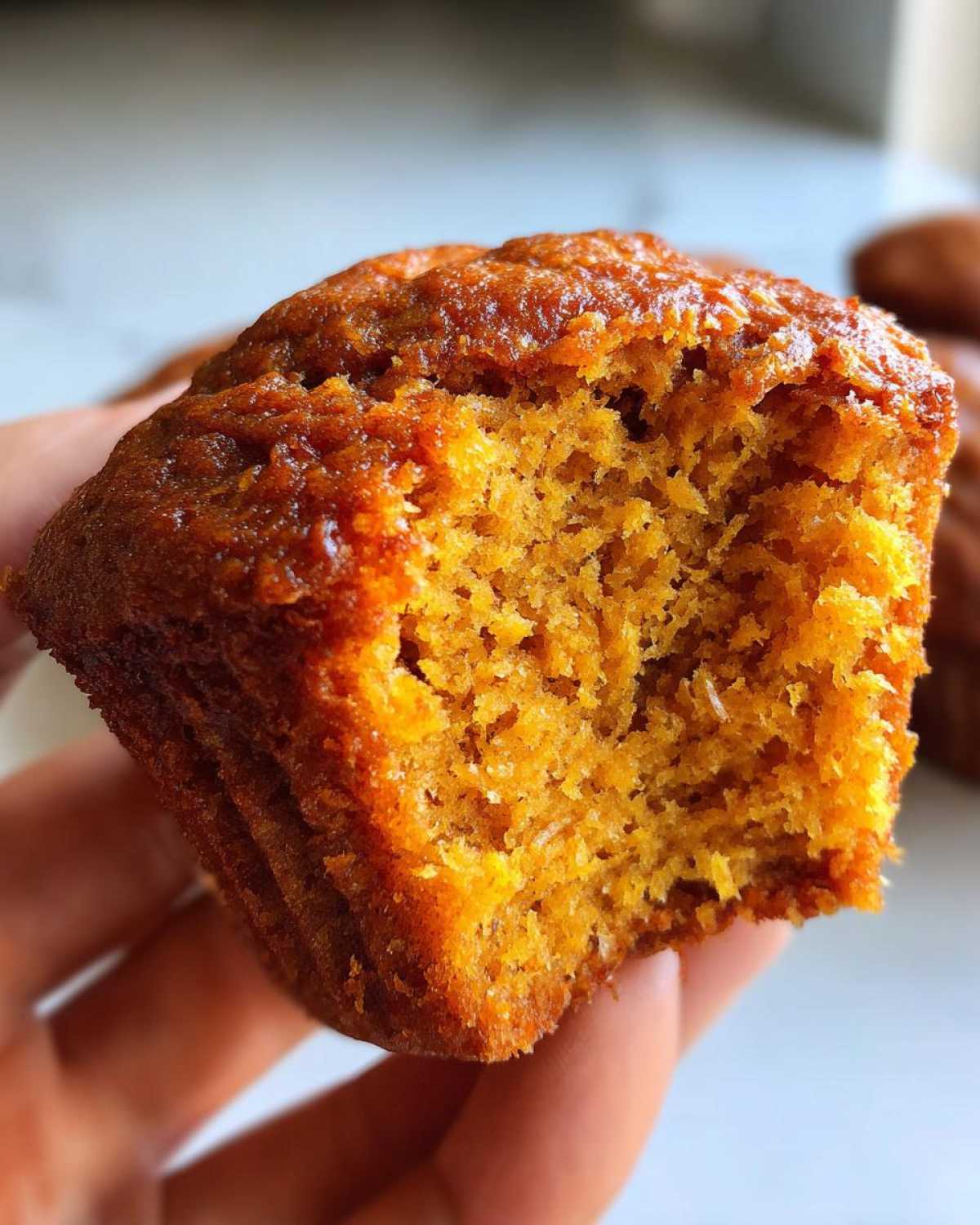 Gluten-free pumpkin muffins - detail 4
