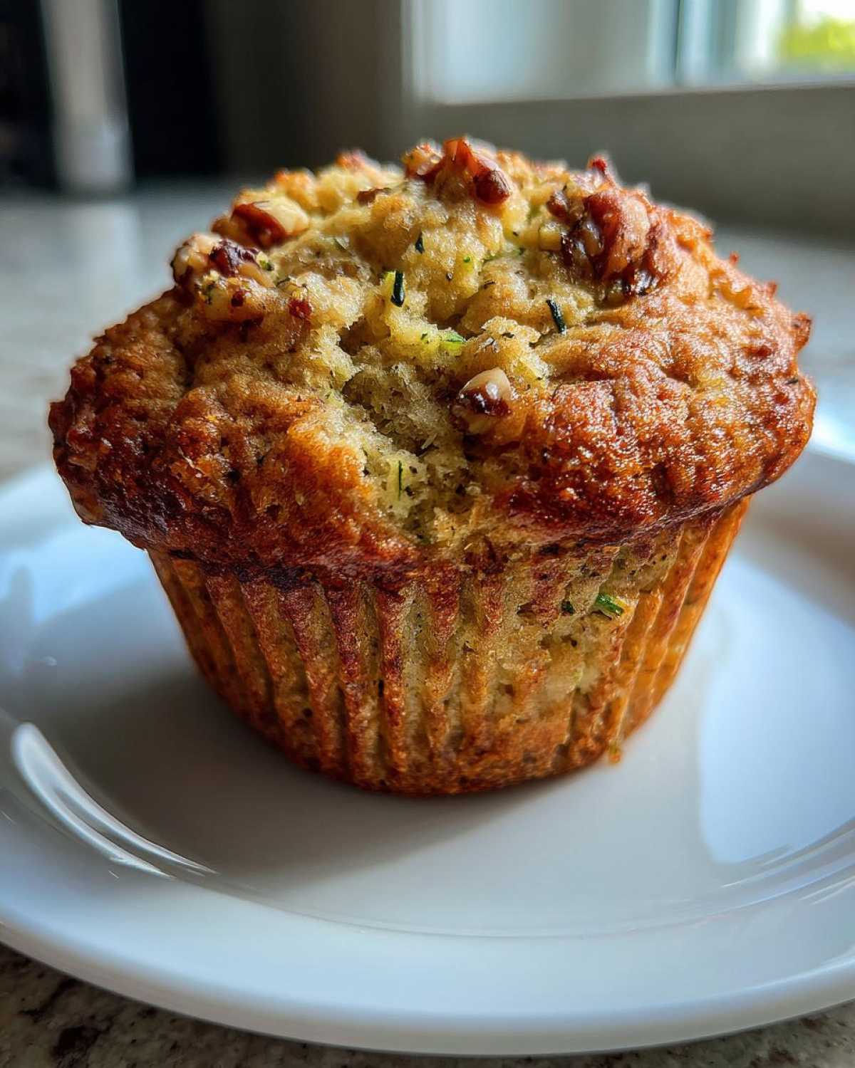 Gluten-free zucchini muffins - detail 2