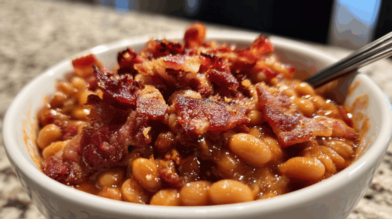 Homestyle Baked Beans with Bacon