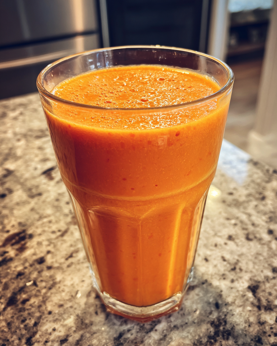 Immune-Boosting Orange Carrot Smoothie - detail 1