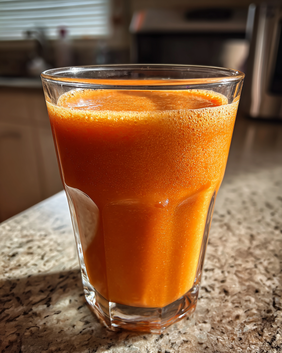 Immune-Boosting Orange Carrot Smoothie - detail 2