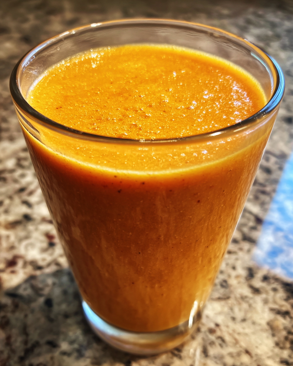 Immune-Boosting Orange Carrot Smoothie - detail 3