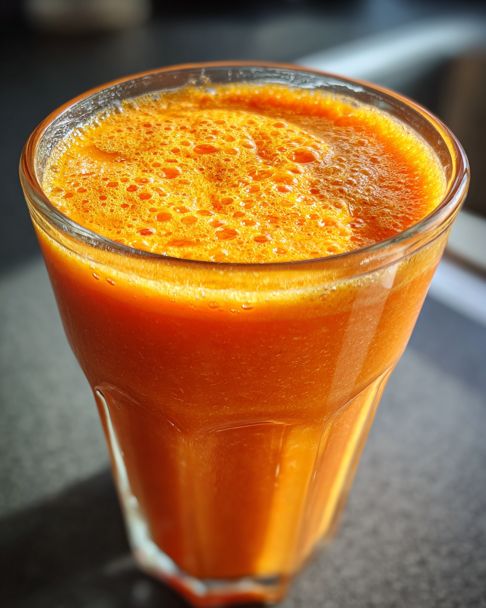 Immune-Boosting Orange Carrot Smoothie - detail 4